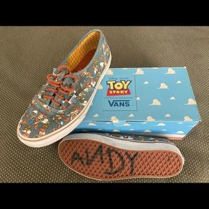 Used Men’s Toy Story x Vans Collab Sneakers